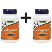 NOW Foods L-Carnitin Tabletten 1000 mg 50 St.