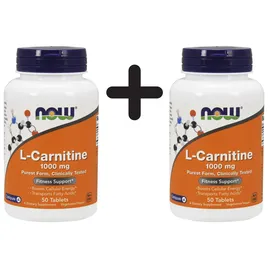 NOW Foods L-Carnitin Tabletten 1000 mg 50 St.