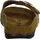 ROHDE Damen Pantolette Leder Klettverschluss Memoryfußbett Rodigo-D 5875, Größe:41 EU, Farbe:Beige - 41
