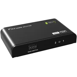Techly HDMI2.0 Splitter 4K 2ways HDR - Video-/Audio-Splitter