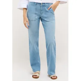 Angels Jeans Liz Urban Relaxed Fit in Bleached-D38 / L30