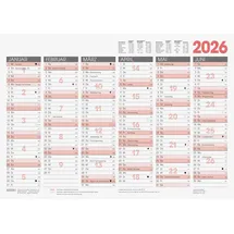 Brunnen Tafelkalender Wandkalender 2027 A3