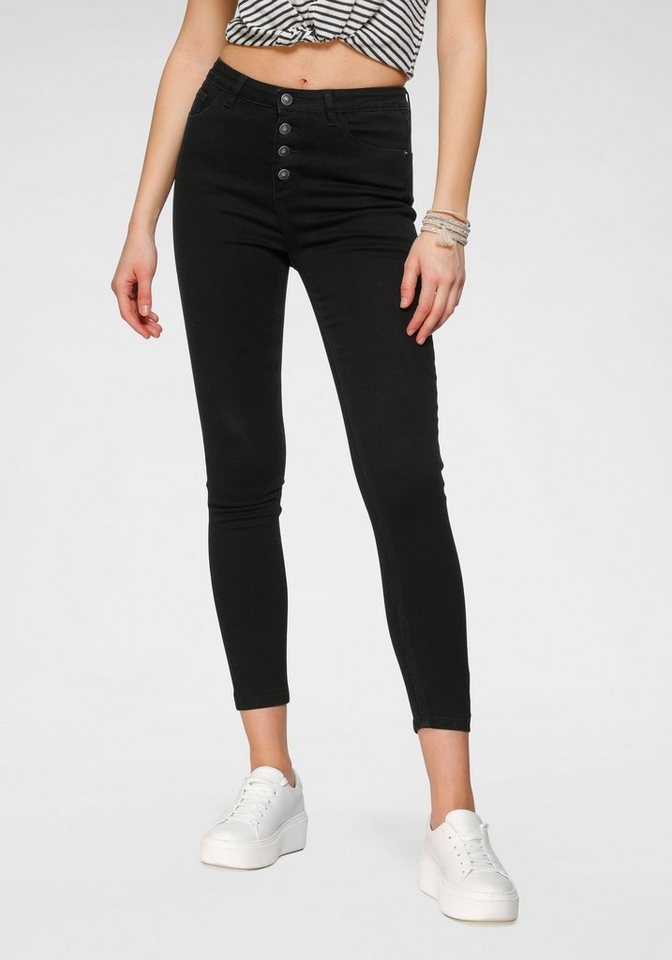 HaILY’S High-waist-Jeans ROMINA schwarz XL