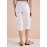 Cecil Slim- Leg Capri Jeans, weiß, 33/19