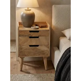 KADIMA DESIGN Nachtschrank 45 x 33 x 63 cm Braun