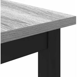 vidaXL Tisch 100 x 76 x 50 cm grau