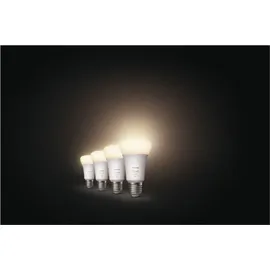 Philips Hue White E27 Viererpack 800lm - E27-Glühbirnen – 4er-Pack