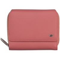 Golden Head Madrid RFID Protect Zipped Billfold Coin Wallet Coral