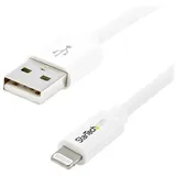 Startech USB auf Lightning Adapter 1 m Weiß