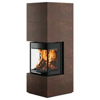 Oranier Club Tre Kaminbausatz Sintered Stone Braun/Schwarz
