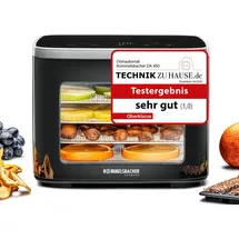 Rommelsbacher DA 450, Dörrautomat, 5x Edelstahl, 0,2m2, LCD – Schwarz