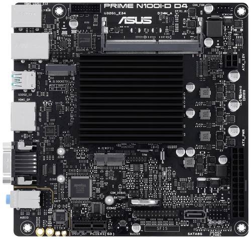 Asus PRIME N100I-D D4 Mainboard Sockel (PC) Intel® 1264 Formfaktor (Details) Mini-ATX