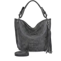 Fritzi aus Preußen Schultertasche Fritzi31N Vintage Hobo Bag Black