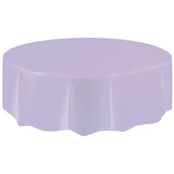 Tischdecke lavendel rund