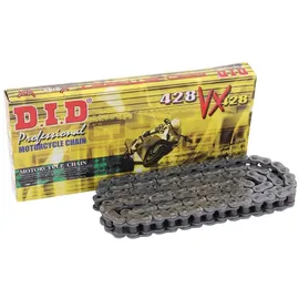 DID Kette 120 Glieder) X-Ring offen mit Clipschloss