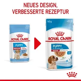 Royal Canin Medium Puppy 10 x 140 g