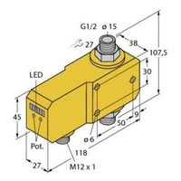 Turck Inline-Sensor FCI-D15A4P-LIX-H1141