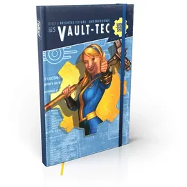 Modiphius Entertainment Fallout Wasteland Warfare - Accessories Vault-Tec Notebook - Englisch