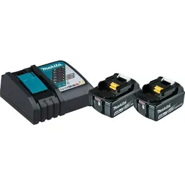 Makita Power Source Kit 18 V Li-Ion 2 x 3,0 Ah + DC18RC Ladegerät + Makpac 197952-5