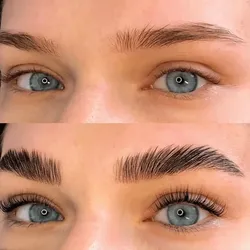 Browlifting + Wimpernlifting + Färben + Keratin