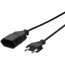 LogiLink Spannungsversorgungs-Verlängerungskabel - Eurostecker (W)