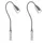 Fischer & Honsel Fischer&honsel - 2er Set Led Leselampen Dimmbar, Bettlampen Zum Anschrauben, Breite 4cm
