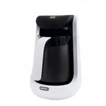 COFI Mulex 1l 600w Elektrischer Mokkakocher Mokkakanne Espressokocher 4 Tassen Weiß