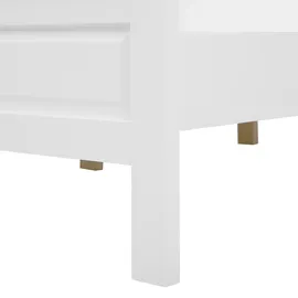 Beliani Olivet 160 x 200 cm Weiß