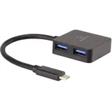 Renkforce RF-3754006 USB-Hub 4 Port USB-A USB 3.0 5 GBit/s Schwarz