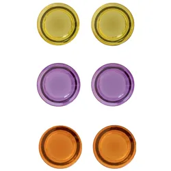 Nobo Rexel Magnete (6er Pack) verschiedene Farben.