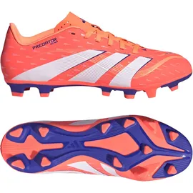 adidas Predator Club FG/MG Herren Signal Coral/Ftwr White/Beam Orange 44 2/3