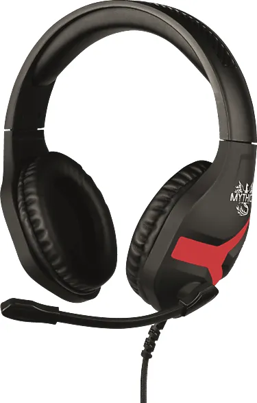 KONIX Nemesis Switch, Over-ear Gaming Headset Schwarz/Rot