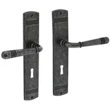 MS Beschläge Antik Grau Türdrücker Fenstergriff Modell Wolfsburg Buntbart