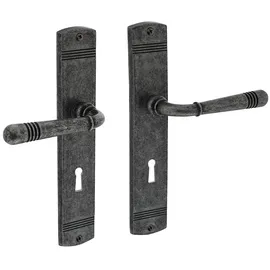 MS Beschläge Antik Grau Türdrücker Fenstergriff Modell Wolfsburg Buntbart