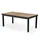 Niehoff Nantes Ausziehtisch Aluminium/Teak 180/240x100 cm,