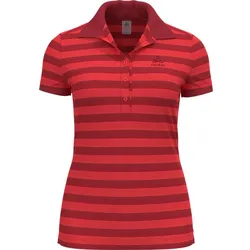 ODLO Damen Polo Polo shirt s/s CONCORD, american beauty - cayenne, S