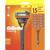 Gillette Fusion5 Handstück + Rasierklingen 11 St.
