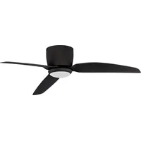 Nova Luce Volga Ventilator Schwarz