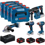Bosch Combo Kit 18V-Set: GSR 18V-65, GDX 18V-285, GBH 18V-26, GWS 18V-11