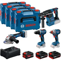 Bosch Combo Kit 18V-Set: GSR 18V-65, GDX 18V-285, GBH 18V-26, GWS 18V-11