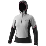 Dynafit Traverse Alpha Jacke - Alloy / Black / DNA Green - XL