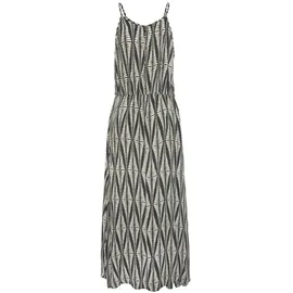 LASCANA Maxikleid Schwarz/Sand 34
