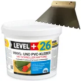 Level + Level Plus 26 Vinylkleber PVC LVT CV Paneele Teppich 6 kg