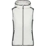 CMP Hybrid Fix Hood 32h2036 Weste - B. Co Gesso - S