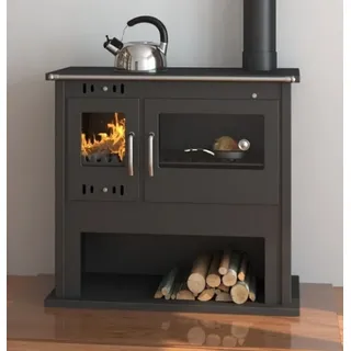 VICTORIA EEK A Küchenofen Holzherd Victoria VIKI LUX schwarz - 10,5kW