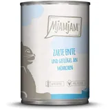 MjAMjAM Zarte Ente & Geflügel an leckeren Möhrchen 6 x 400 g