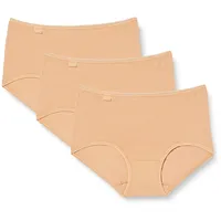 SLOGGI 24/7 Cotton Midi C3P Slip, Brush, 38