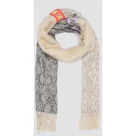 s.Oliver Patchwork-Schal mit Fransen - 1