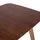 Beliani MADOX 150/190 x 75 x 90 cm braun