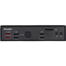 Shuttle Barebone slim DS20U3V2 i3-10110U DS20U3 V2 2xSODIMM DDR4 2xM.2 1xSATA 1xHDMI 1xDP 1xVGA (Intel Core i3), Barebone